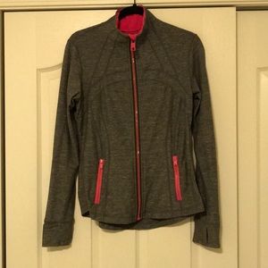 Grey lulu lemon jacket